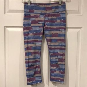 Head Capri Running Tights/Athletic Leggings size S